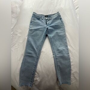 Express Light Blue Skinny Jeans